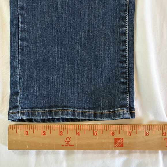 Levi's 512 Women’s Dark Wash 12M Perfectly Slimming Straight Leg Jean (32x30.5) - Picture 15 of 15